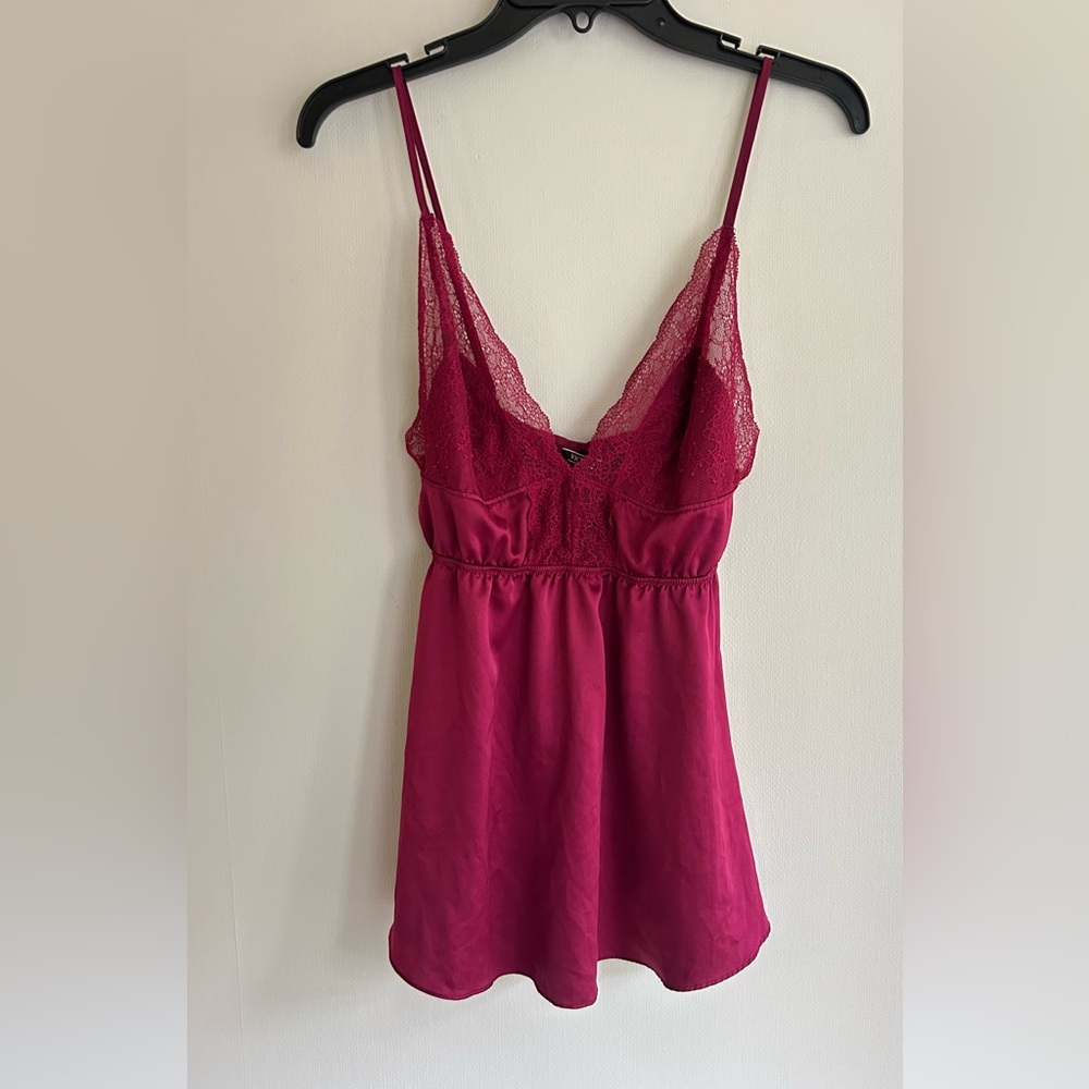 VICTORIA’S SECRET Babydoll Lace Trim Y2K Cami Top Fairy Grunge Whimsigoth Size M - Picture 3 of 13